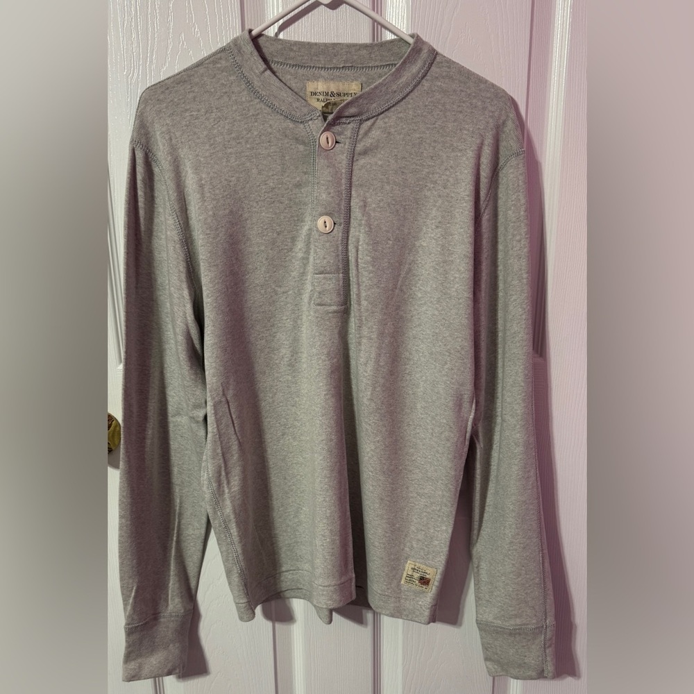 Ralph Lauren Denim & Supply Heather Gray Shirt